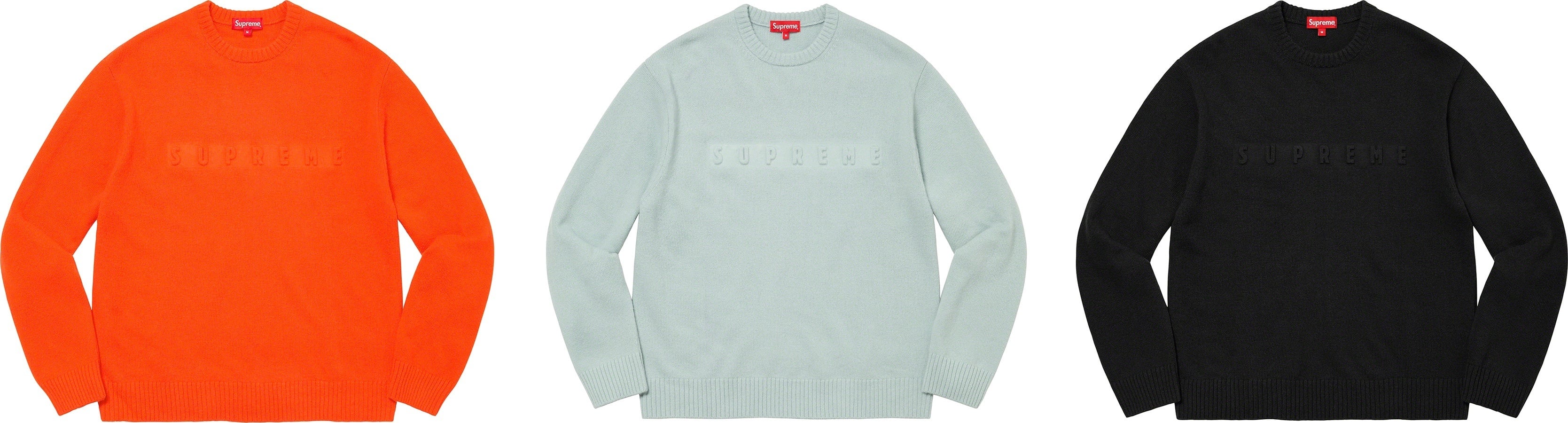 Embossed Sweater
